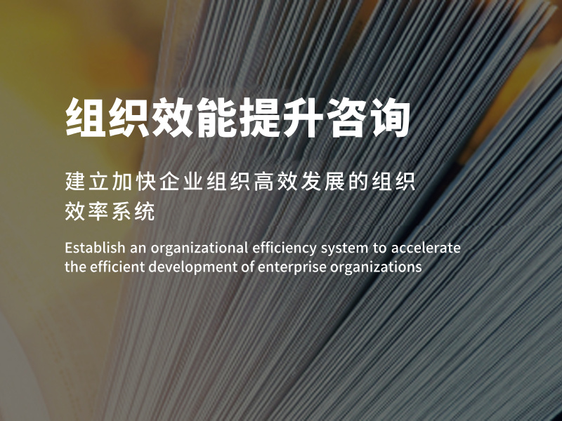 组织效能提升