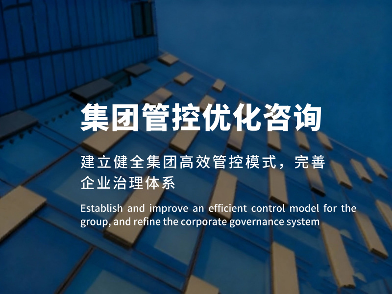 集团管控优化